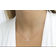 Sif Jakobs Biella Piccolo Necklace - Rose Gold/White