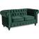 Bloomington Chesterfield Lyx Soffa 164cm 2-sits