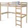 Homestyle4u Kid's Bed High Sleeper Cot Desk