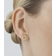 Georg Jensen Halo Earrings - Gold/Diamond