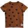 Mini Rodini Basic Hearts T-shirt - Brown (2072012716)