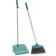 Leifheit Sweeper Set with Handle and Open Dust Pan c