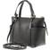 Michael Kors Nomad Small Saffiano Leather Top-Zip Tote Bag - Black