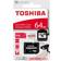 Toshiba Exceria M303E microSDXC Class 10 UHS-I U3 V30 A1 64GB