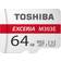 Toshiba Exceria M303E microSDXC Class 10 UHS-I U3 V30 A1 64GB