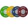 THOR Competition Bumper Weight Plates Set 10-25kg