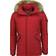 Beluomo Fur collars Genuine Winter Jackets - Red