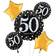 Amscan Bouquet 50t Sparkling Birthday Foil Balloons