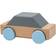 Sebra Wooden Car Grey
