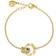 Edblad Ida Mini Bracelet - Gold/Transparent