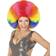 Widmann Oversized Afro Wig Multicolour