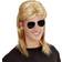 Widmann Crazy 80s Wig with Glasses
