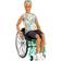 Barbie Ken Fashionistas Doll 167 with Wheelchair & Ramp