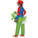 Nintendo Uppblåsbar Ridande Super Mario Barn Maskeraddräkt