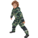 Ellos Kid's Fleece Lined Rain Suit - Green (7007830-01-80)