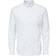 Selected Organic Cotton Oxford Shirt - White/White