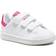 adidas Kid's Stan Smith - Cloud White/Cloud White/Bold Pink