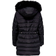 Only Camilla Long Quilted Jacket - Black