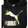 Puma Classics Logo Youth Hoodie - Puma Black/Foil (530209-01)