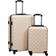 vidaXL Hardcase Suitcase - 2 delar