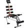 vidaXL L-shaped Abdominal Trainer with Elastic Cords