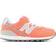 New Balance Kid's 996 Sneaker - Coral Pink with Silver