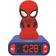 Lexibook Spider Man Nightlight Alarm Clock Nattlampa