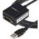 StarTech USB A-Serial RS232 2.0 M-F 1.8m