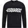 DSquared2 Metal Leaf Crewneck Sweatshirt - Black