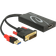 DeLock DisplayPort-DVI/USB A M-F Adapter 0.3m