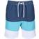Regatta Bratchmar VI Swim Shorts - Dark Denim/Maui Blue/White