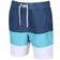 Regatta Bratchmar VI Swim Shorts - Dark Denim/Maui Blue/White