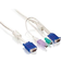 LevelOne USB A-VGA/PS2 1.8m