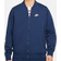Nike Sportswear Club Fleece Bomber Jacket - Midnight Navy/White
