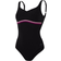 Speedo Sculpture Contourluxe Swimsuit - Black/Plum