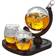 MikaMax Deluxe Globe Decanter Set Whiskeykaraff 4st 0.85L