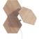 Nanoleaf Wood Expansion 3-pack Väggplafond 21cm 3st