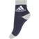 adidas Junior Ankle Socks 3 Pairs - Legend Ink/Medium Grey Heather/White (H16378)
