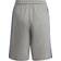 adidas Boy's Essentials 3-Stripes Shorts - Medium Grey Heather/Bold Blue (GS4255)
