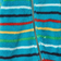 Frugi Ted Fleece Snuggle Suit - Tobermory Rainbow Stripe