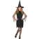 Widmann Witch Girl Costume Black