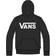 Vans Little Kid's Classic Pullover Hoodie - Black/White (VN0A49MUY28)