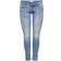 Only Coral Slim Destroy Skinny Fit Jeans - Blue/Medium Blue Denim