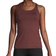 Casall Essential Racerback with Mesh Insert Tank Top - Mahogany Red