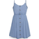 Vero Moda Flicka Strap Short Dress - Blue/Light Blue
