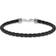 Thomas Sabo Leather Bracelet - Silver/Black