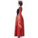 Th3 Party Adults Medieval Queen Red Costume