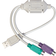 LogiLink USB A-2PS/2 M-F 1.1 0.2m