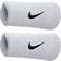 Nike Swoosh Doublewide Wristband - White/Black