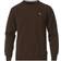 Gant Super Fine Lambswool Crew Neck Sweater - Dark Brown Melange